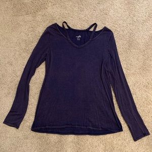 Cold Shoulder Long Sleeve